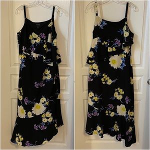 [Roz & Ali] Floral Midi Dress